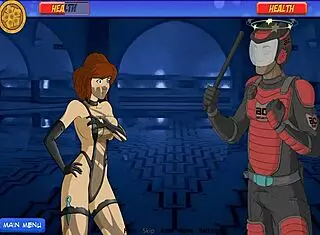 sexy ninja girl licks pussy in big city