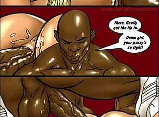 i can't resist these hot blonde cartoon babes with huge cocks