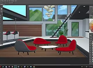 darkcookie streams summertime saga game with erotic elements on picarto.