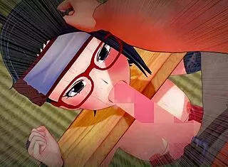 捕らわれたサラダとヒナタ 😏