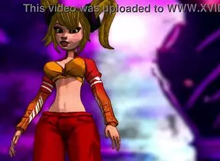 get a taste of 3d cartoon model's slim thick curvy booty