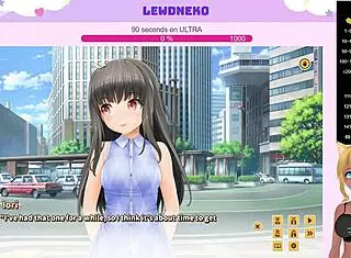 vtuber lewdneko plays love cubed with creampie scenes!