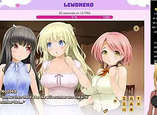 vtuber lewdneko plays love cubed with creampie scenes!