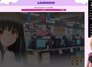 vtuber lewdneko plays love cubed with creampie scenes!