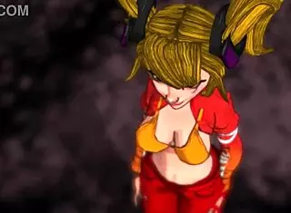 get a taste of 3d cartoon model's slim thick curvy booty