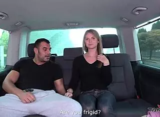 Blonde Misunderstands Stranger's Invite into Van for Hard Fucking