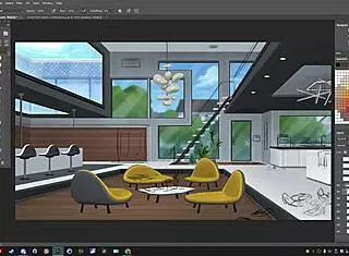 darkcookie streams summertime saga game with erotic elements on picarto.