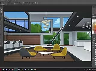 darkcookie streams summertime saga game with erotic elements on picarto.