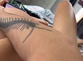 Woke my roomie for morning sex and the slut recorded us banging to remember it