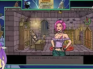 Witch Trainer Silver Part 21 Hentai Game Scene