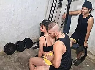 treino bom na academia & sexo 💪