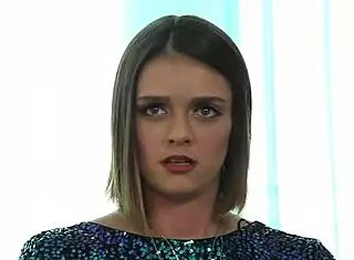 brunette tall model gets nasty at porn audition