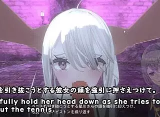 dark dominance trial with crossdressing in anime hentai game