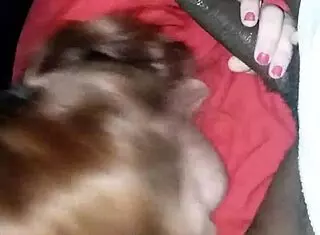 First time sucking that big cock