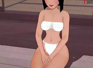 Fa Mulan Engages in Wild Sex in FantasyKing3 Animation