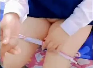 Passionate Encounter with Mexican Teen in Slut Uniform Tight Pussy Destroyed After School