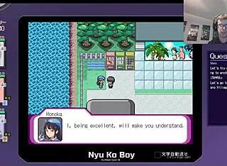 Sex with nurse joy clone in pokemon parody hentai game