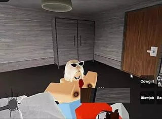 Banged Roblox Whore on Floor with Intense Force