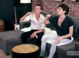 Yo, 18-year-old twinks, flipping and fucking in hot session?