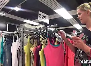 Stellar Czech Chick Seduced In Shopping Centre With Clothes Ripped And Anal Assfucking