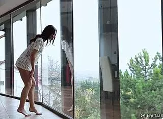 pretty minnie manga gives blowjob to boyfriend in anime style