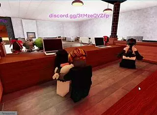 Cheating Roblox Girl Takes Monster Big Black Cock in Hentai Anime