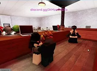 Cheating Roblox Girl Takes Monster Big Black Cock in Hentai Anime