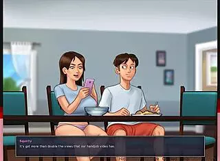 Hot Gym Teacher Uses Dildo And Toys In Summertime Saga