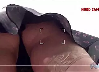 Olga's intense anal dildo session