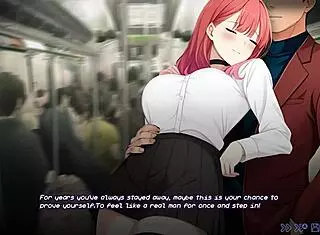 Hairless Shaved Pussy and Big Ass Get Fucked in Lustful Subway Tales