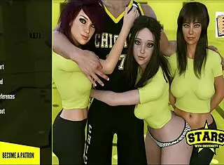 Wvm 19 Cheerleaders Welcome John