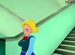 Android 18 And 21 Get Horny