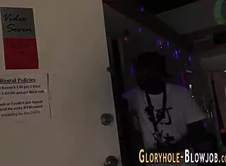 i watched redhead fuck that gloryhole cock