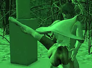 White Queen Meets Snow Elf In Fantasy World