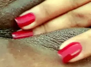 Young Girl Engages in Intense Masturbation of Her Sweet Hairless Pussy in Bedroom