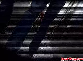 This mature Dutch hooker rides a tourist’s cock in heels like a pro.