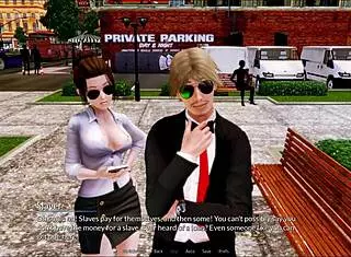 Exploring the harem hotel in room 305 during a game