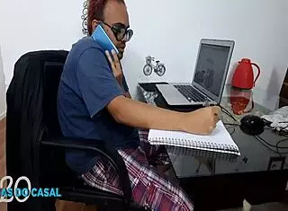 vivi guedez chama entregador para entrega da ração