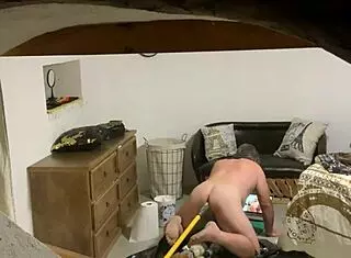 Peeping Tom Watching Gay Couple