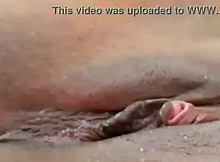 Young Girl Engages in Intense Masturbation of Her Sweet Hairless Pussy in Bedroom