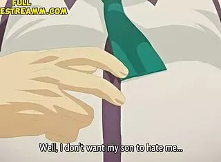 In this hentai, the beautiful wife tries a big cock for the first time.