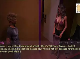 Wife and Stepmother in Cartoon Adventure 89