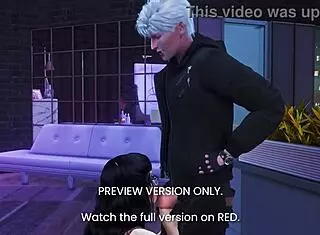 feel the playful hearts in this 3d hentai preview