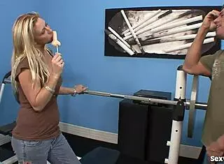 blonde milf gets fucked hard