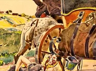 vintage erotic anime illustration with suggestive cartoon scenes