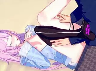 Nyanners engages in animated adventures in hentai style