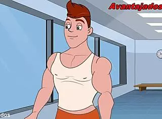 Brazilian Gay Stud Dominates Hard in Animated Action