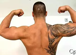 intense homosexual sex in nature's garb with bold passion