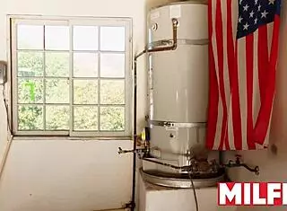 My Step Mom Sucks Cock In Lingerie, Horny Pornstar Milf!