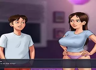 summer time saga unc part 27 with massive jenny 😍🎮